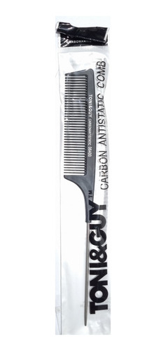 Imagen 2 de 2 de Peine De Corte Profesional Carbono Negro 6400 Toni & Gvy