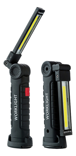 Leds: Luz De Trabalho (cob), Usb, Recarregável, Giratória, D
