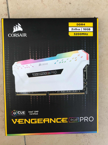 Ram Corsair Vengeance Pro Sl Blancas 3200 2x8
