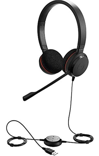 Jabra Evolve 20 Uc Auriculares Estéreo Con Cable Auriculare