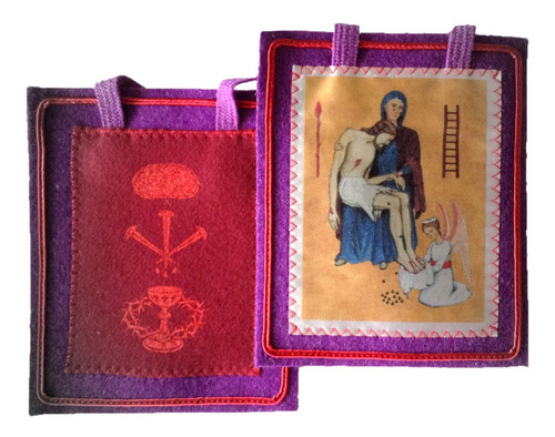 Imagen 1 de 2 de 1 Pieza Escapulario De Bendición Y Protección