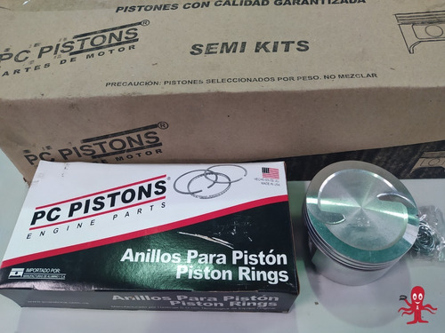 Pistones Super Duty 6.2 Litros Con Anillos Std