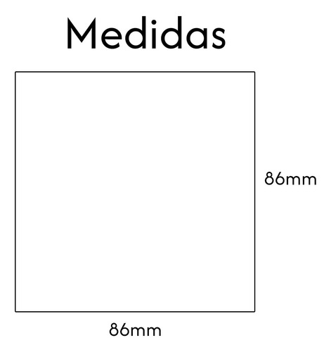 Bloco Lembrete Recado Filicube 8x8 Branco 700fls Filiperson
