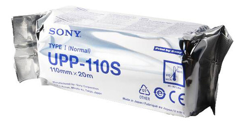 Papel Térmico Para Usg Sony Upp-110s Original X5 Rollos Fact