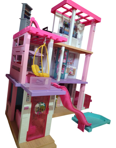 Barbie Mega Casa De Los Sueños Rosa Chicle (Usado)