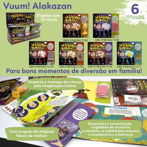 Vuum! Alakazan...truque De Mágica Com Cartas, De Brijbasi Art Press Ltd. Editorial Brasileitura, Capa Mole Em Português, 2022