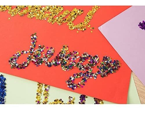 Glitter Confetti Estrellas Multicolore198gr. 2.5mm