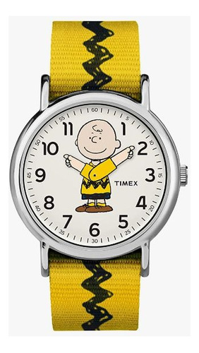 Reloj Timex Unisex Snoopy Weekender 38mm Original Indiglo