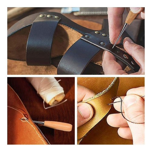 Herramientas De Artesanía De Cuero Para Reparación De Cuero