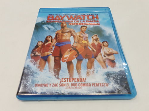 Baywatch (versión Extendida) - Blu-ray 2017 Nacional Mint