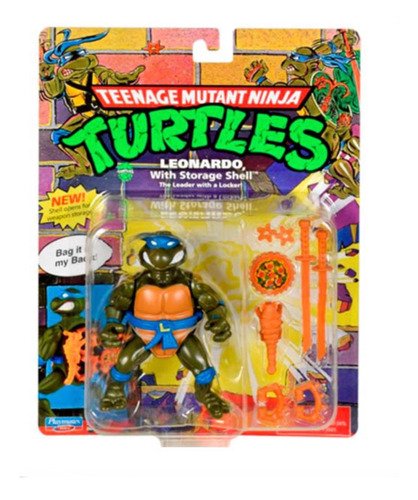 Playmates Tmnt Vintage Leonardo Storage