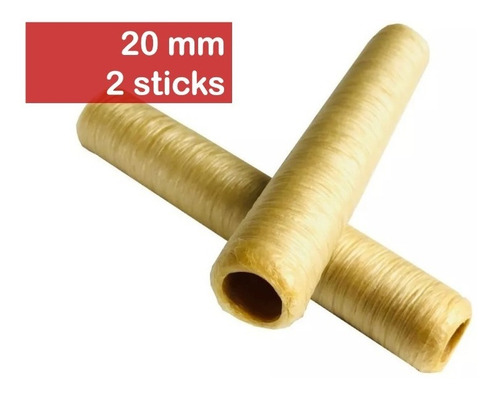 Tripa De Colágeno Para Embutir 20mm Seca - 2 Sticks