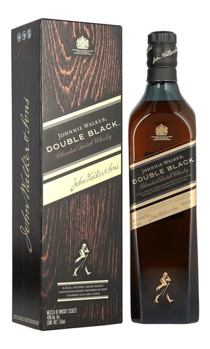Imagen 2 de 2 de Whisky Johnnie Walker Double Black 750 Ml