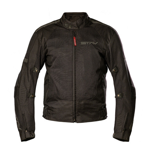 Imagen 1 de 10 de Campera Moto Stav All Seasons Protection Abrassion Control