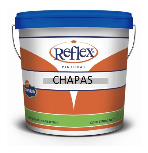 Reflex Chapa Acrílico Al Agua Colores X 10litros