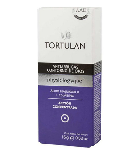 Tortulan Contorno De Ojos Antiarrugas X 15g