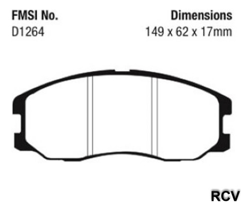 Balatas Disco Delantera Para Pontiac Torrent 2007