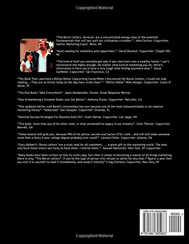 The Boron Letters, De Halbert, Gary C.. Editorial Createspace Independent Publishing Platform, Tapa Pasta Blanda, Edición 1 En Inglés, 2013