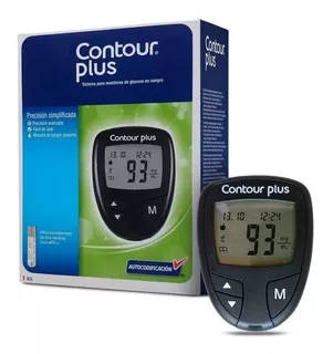 Contour Plus Glucometro Kit Medidor De Glucemia