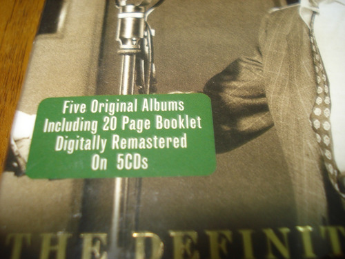 Box Cd Frank Sinatra / Definitive Collection (nuevo) 5 Cd