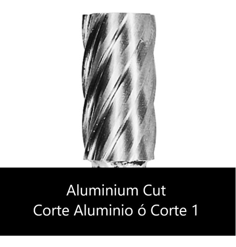 Lima Rotativa Ovalada - 3/8'' -toma 6mm - Aluminio (corte 1)