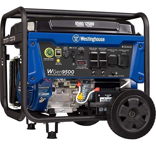 Westinghouse Wgen9500 Pesado Generador Portátil - 9500 Calif