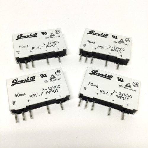 Lot Of 4 Grayhill 70m-idc5 Rev F Ssr Dc Digital Inpu Ccs