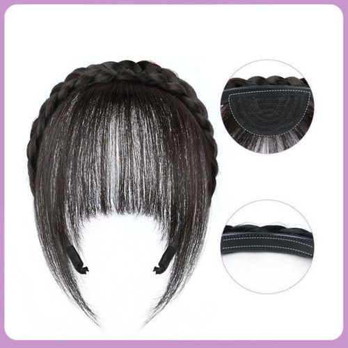 Para Para . Diadema Trenzada Con Flequillo De Diadema En