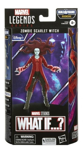 Figura Marvel Legends Zombie Scarlet Witch (khonshu Baf)