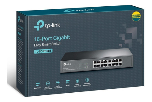 Switch 16 Port Gigabit Tp-link Easy Smart Tl-sg1016de