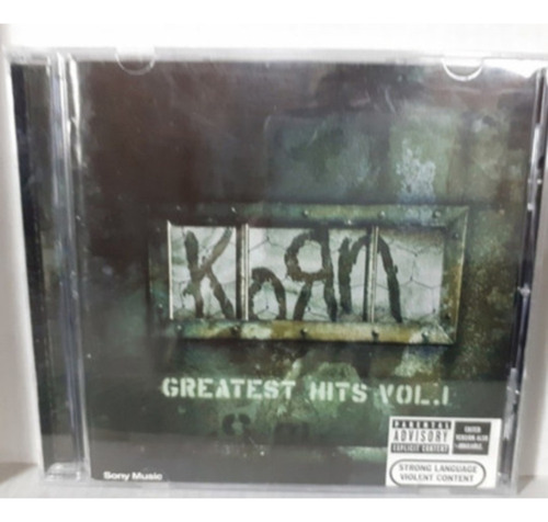 Cd  Greatest Hit Volumen 1  Korn