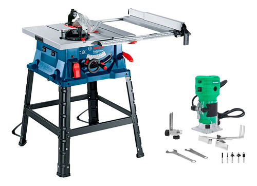 Bosch Gts 254 Sierra De Mesa 1800 W 0601b450 + Router 650w