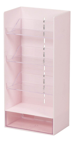 Caja De Almacenamiento De Escritorio T Con Repisa Plana Tran