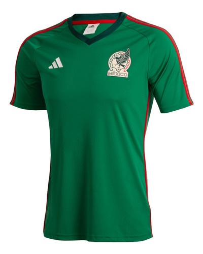 Playera Fan adidas Hombre Verde Seleccion Nacional Mexico