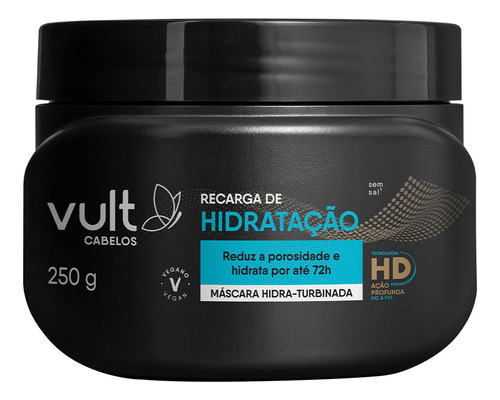 Vult Cabelos Recarga De Hidratação - Máscara Capilar 250g