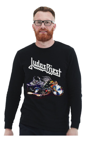 Polera Ml Judas Priest Painkiller Metal Impresión Directa