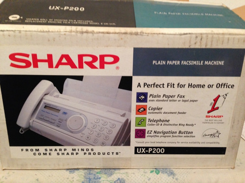 Fax Sharp Ux-p200 Blanco