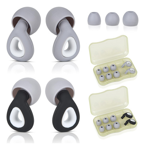 Tapones Odos 35db Reutilizables, 2 Pares, Conciertos, Trabaj