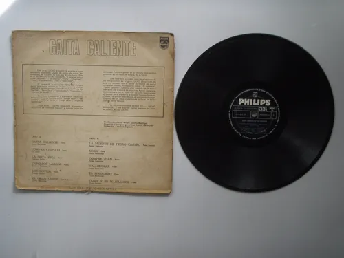 Lucho Bermudez Y Orquesta Gaita Caliente Lp Vinilo Col 1960 (Usado)