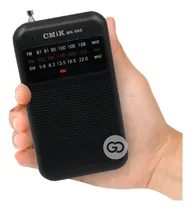 Comprar Mini Radio De Bolsillo Banda Fm \u002F Am\u002F Sw Antena Pilas Aa Color Negro Baterias
