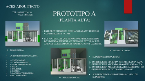 Se Venden Proyectos. Para Una Vivienda De Interés Social.