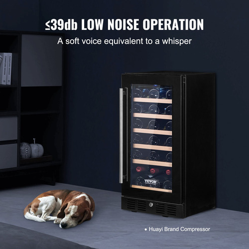 Enfriador Refrigerador Botellas Vino Tequila 30 Botellas Led