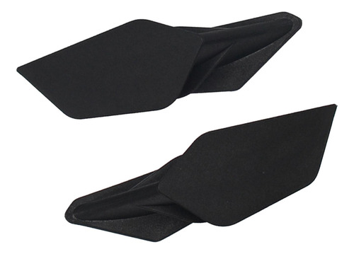 2x Scooter Dynamic Wing Kit Elegante Compatible Con Negro