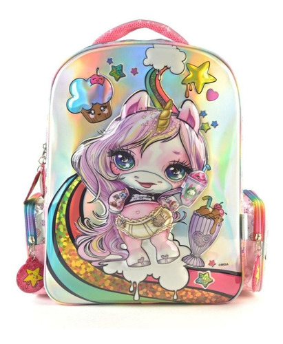 Mochila Espalda 16 Wab 91363 3d Poopsie Fashion Educando
