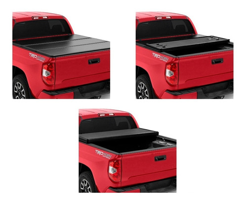 Tapa Plegable 3 Pz Cover Flex Chevrolet Silverado 2006-2018 