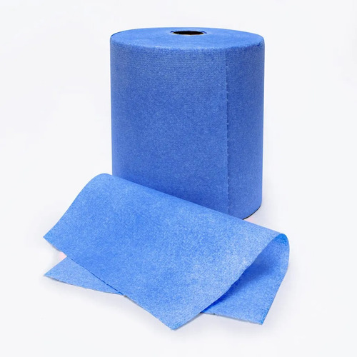 Vereto Shop Towel Rollo Super Absorbente 275 Hojas 29x30 Cm Color Azul