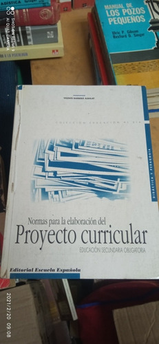 Libro Proyecto Curricular. Vicente Barberá Albalat