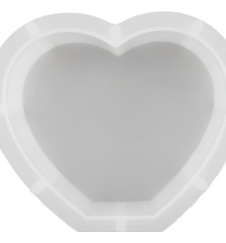 Molde De Silicona De Cristal Diy, Corazón 165x140x51mm