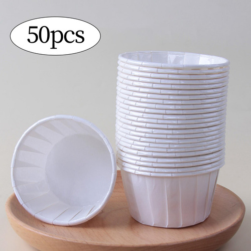 50 Piezas De Papel Antigrasa Para Repostería, Fundas Para