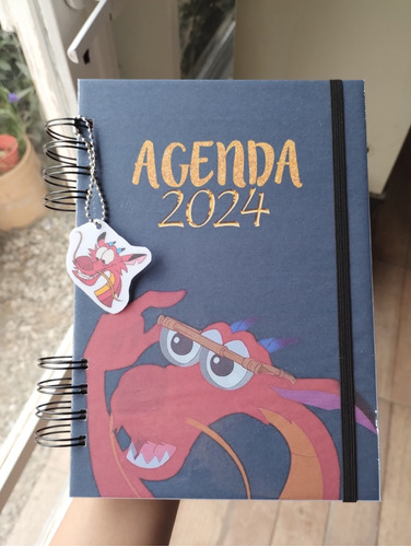 Agenda Mushu Mulan Disney 